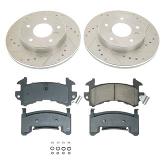 Callahan Brake Parts® - Drilled and Slotted Rear Brake Kit