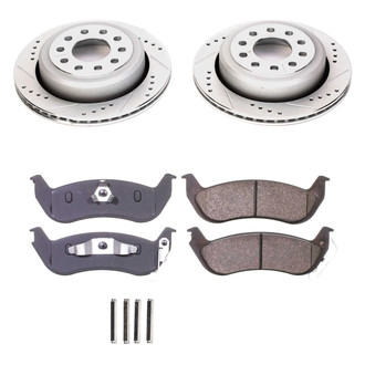 Callahan Brake Parts® - Drilled and Slotted Rear Brake Kit