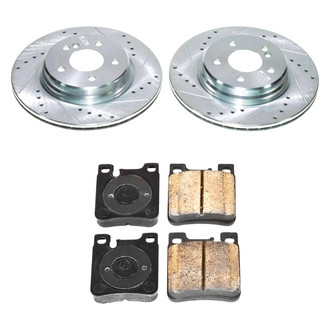 Callahan Brake Parts® - Drilled and Slotted Rear Brake Kit