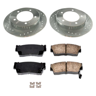 Callahan Brake Parts® - Drilled & Slotted Brake Kit