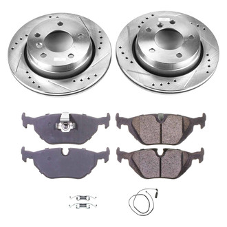 Callahan Brake Parts® - Drilled and Slotted Rear Brake Kit