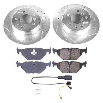 Callahan Brake Parts® - Drilled and Slotted Rear Brake Kit
