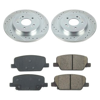 Callahan Brake Parts® - Drilled & Slotted Brake Kit