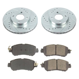 Callahan Brake Parts® - Drilled & Slotted Brake Kit
