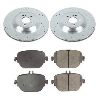 Callahan Brake Parts® - Drilled and Slotted Rear Brake Kit