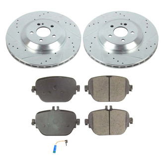 Callahan Brake Parts® - Drilled and Slotted Rear Brake Kit