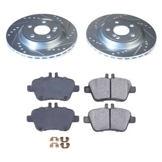 Callahan Brake Parts® - Drilled and Slotted Rear Brake Kit