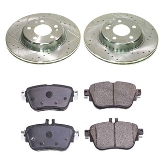 Callahan Brake Parts® - Drilled and Slotted Rear Brake Kit