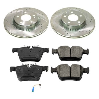 Callahan Brake Parts® - Drilled and Slotted Rear Brake Kit
