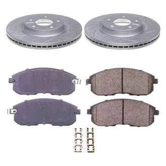 Callahan Brake Parts® - Drilled & Slotted Brake Kit