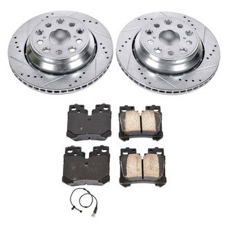 Callahan Brake Parts® - Drilled and Slotted Rear Brake Kit