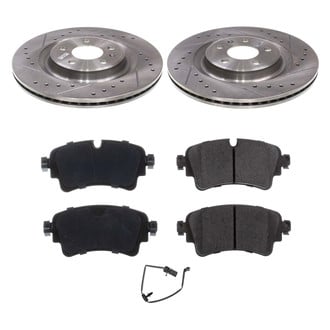 Callahan Brake Parts® - Drilled and Slotted Rear Brake Kit