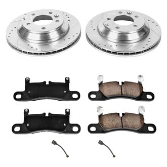 Callahan Brake Parts® - Drilled and Slotted Rear Brake Kit