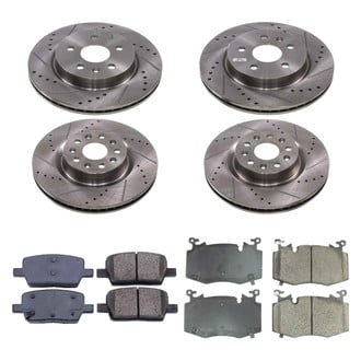 Callahan Brake Parts® - Drilled & Slotted Brake Kit