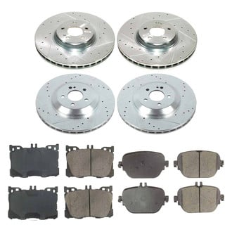 Callahan Brake Parts® - Drilled & Slotted Brake Kit