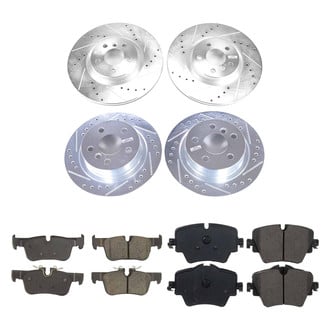 Callahan Brake Parts® - Drilled and Slotted Brake Kit