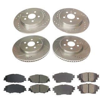 Callahan Brake Parts® - Drilled & Slotted Brake Kit