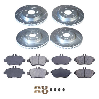 Callahan Brake Parts® - Drilled & Slotted Brake Kit
