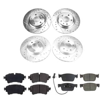 Callahan Brake Parts® - Drilled and Slotted Front and Rear Brake Kit
