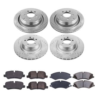 Callahan Brake Parts® - Drilled and Slotted Brake Kit