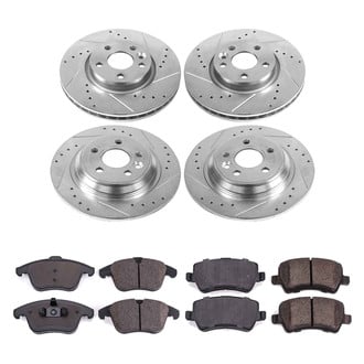 Callahan Brake Parts® - Drilled & Slotted Brake Kit