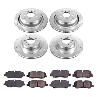 Callahan Brake Parts® - Drilled and Slotted Front and Rear Brake Kit