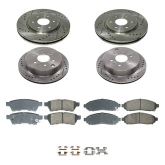 Callahan Brake Parts® - Drilled & Slotted Brake Kit