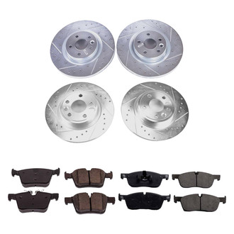 Callahan Brake Parts® - Drilled & Slotted Brake Kit