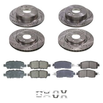 Callahan Brake Parts® - Drilled and Slotted Brake Kit