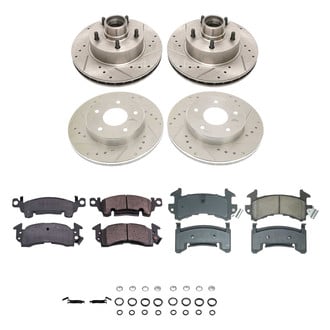 Callahan Brake Parts® - Drilled and Slotted Brake Kit