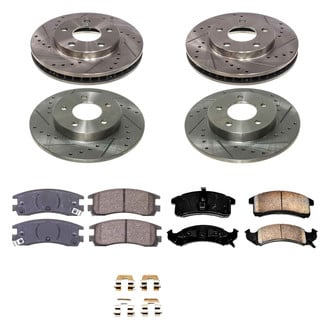 Callahan Brake Parts® - Drilled & Slotted Brake Kit