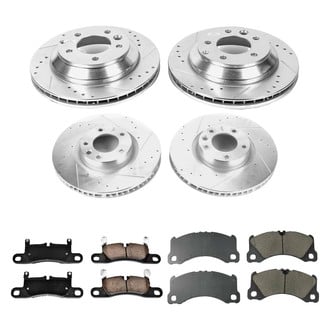 Callahan Brake Parts® - Drilled & Slotted Brake Kit