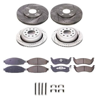 Callahan Brake Parts® - Drilled & Slotted Brake Kit
