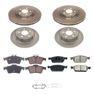 Callahan Brake Parts® - Plain Brake Kit