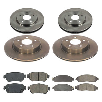 Callahan Brake Parts® - Plain Brake Kit