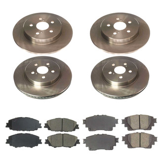 Callahan Brake Parts® - Plain Brake Kit