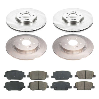 Callahan Brake Parts® - Plain Brake Kit