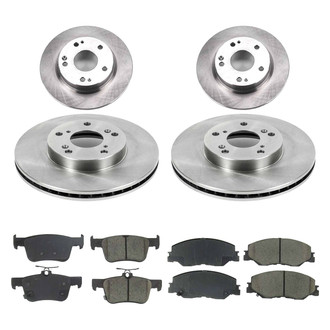 Callahan Brake Parts® - Plain Brake Kit