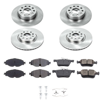 Callahan Brake Parts® - Plain Brake Kit