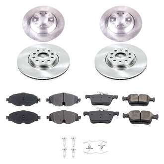 Callahan Brake Parts® - Plain Brake Kit