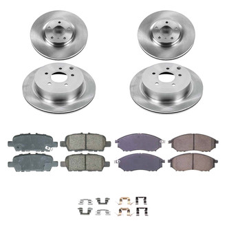 Callahan Brake Parts® - Plain Brake Kit
