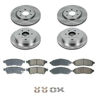 Callahan Brake Parts® - Plain Brake Kit