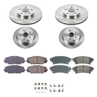 Callahan Brake Parts® - Plain Brake Kit