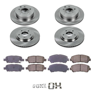Callahan Brake Parts® - Plain Brake Kit