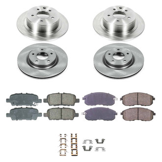 Callahan Brake Parts® - Plain Brake Kit