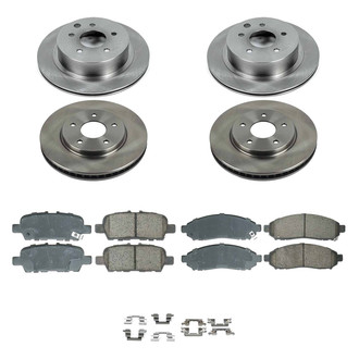 Callahan Brake Parts® - Plain Brake Kit