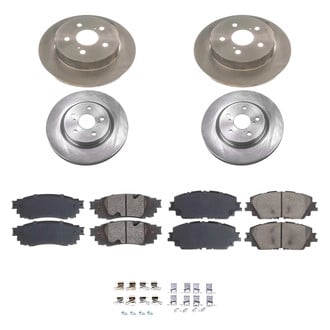 Callahan Brake Parts® - Plain Brake Kit