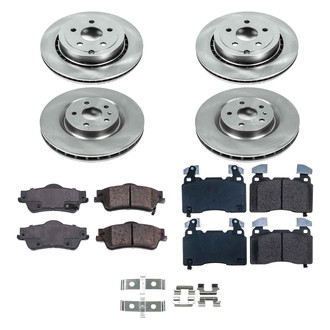Callahan Brake Parts® - Plain Brake Kit