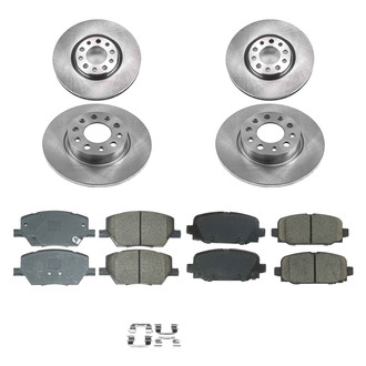 Callahan Brake Parts® - Plain Brake Kit