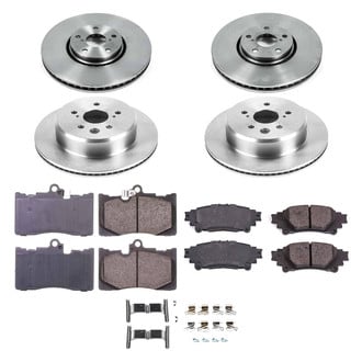 Callahan Brake Parts® - Plain Brake Kit